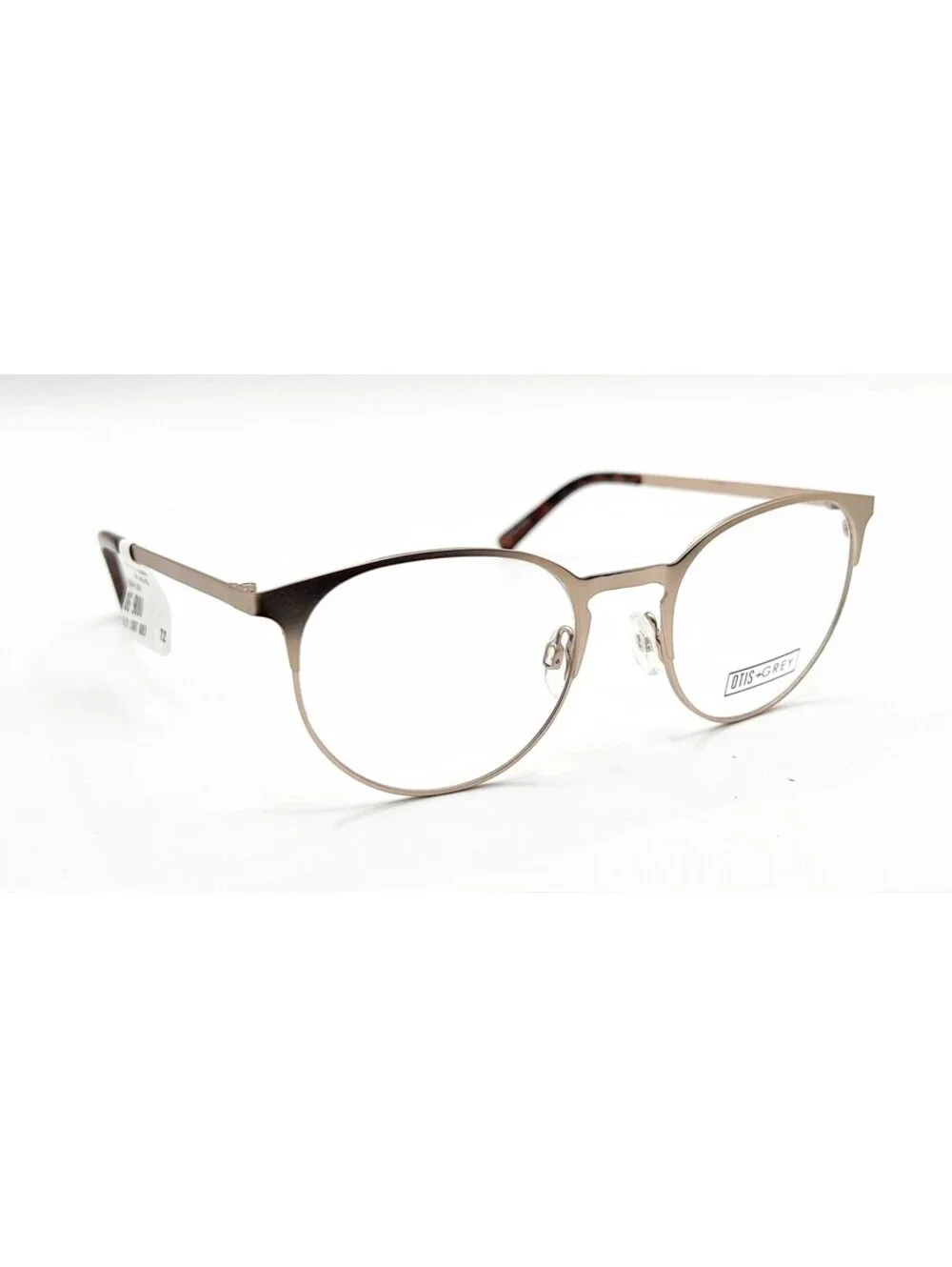 Otis Grey Og9000 Lg Light Gold Authentic Eyeglasses 51-19-135